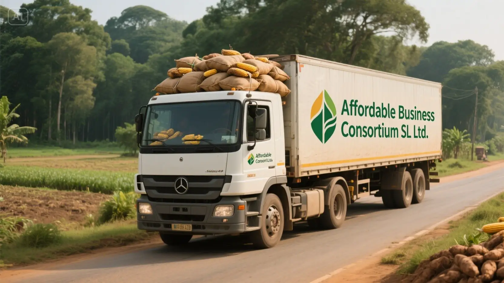 dreamina 2025 08 24 6358 a large transport truck branded with th...