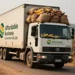 dreamina 2025 08 24 7041 a large transport truck branded with th...